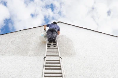 Peinture extérieure à Lescherolles — façades et ravalement